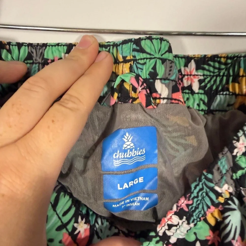 Chubbies the bloomerangs classic swim trunks multicoloured floral swim shorts